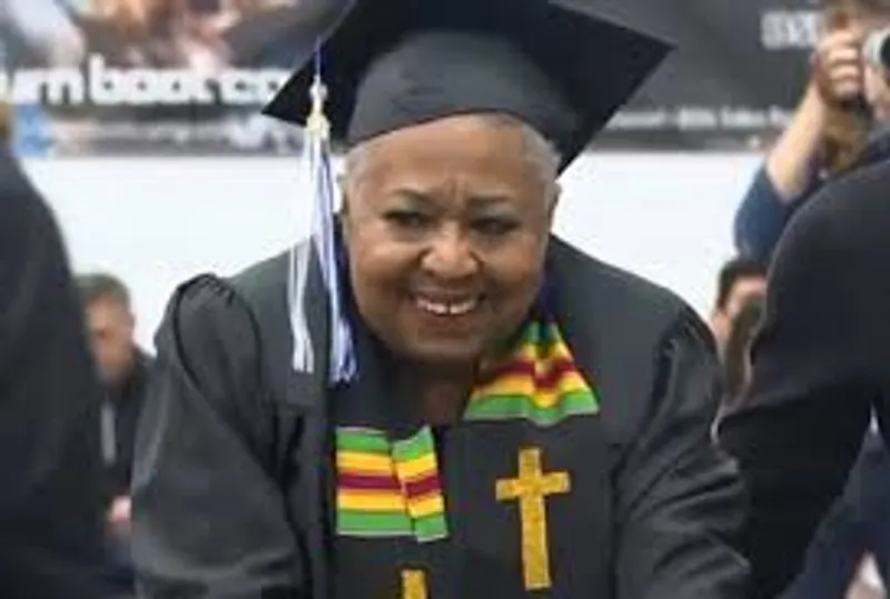 81-Year-Old Woman Fulfills Lifelong Dream by Earning College Degree After 50 Years - Janice Hall